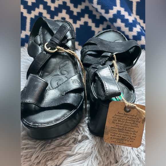 Born black wedge heels - Picture 2 of 3